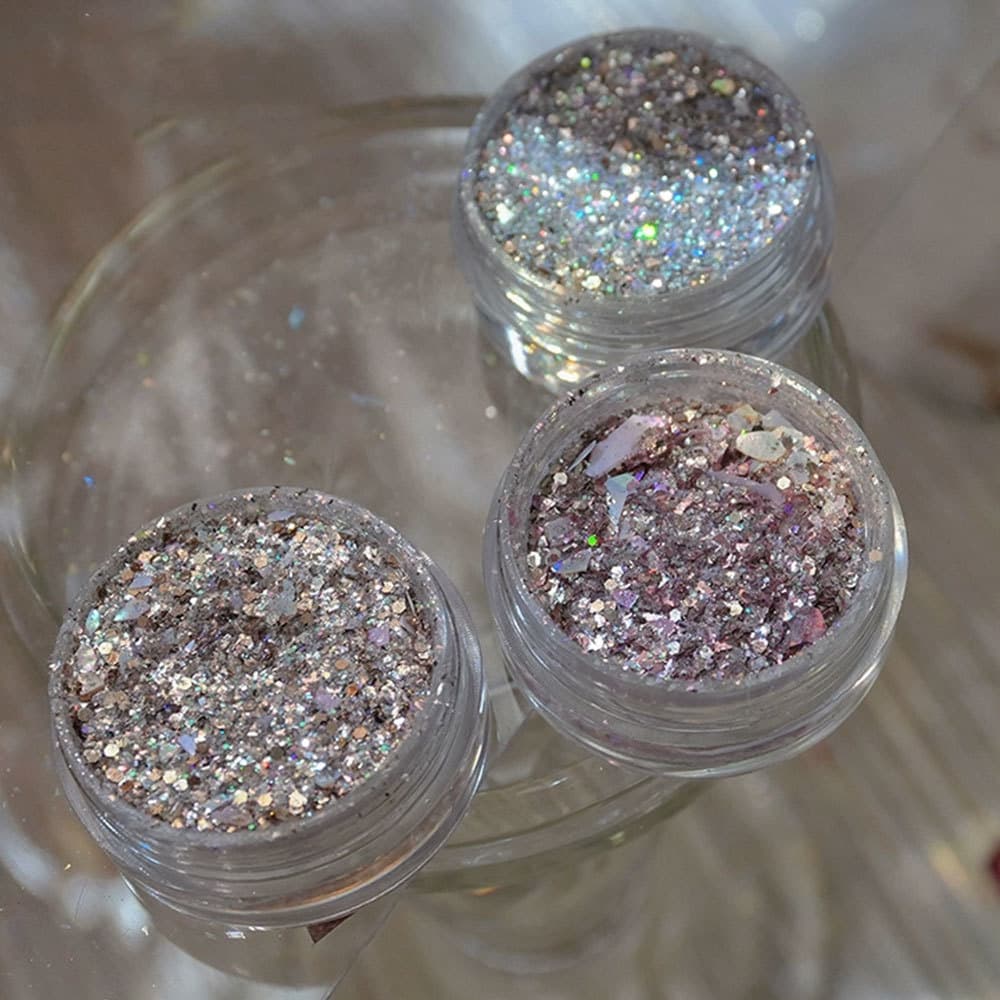 Cross-border hot selling 5-color Aurora Shell Powder Nail Art Glitter Polarized Highlight Nail Art Shop Nail Handmade DIY Wholesale