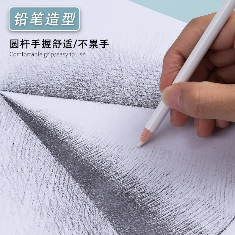 Pencil-shaped Eraser Highlighter Pen for Art Sketching Drawing, Eraser Pen for Students Stationery Wholesale