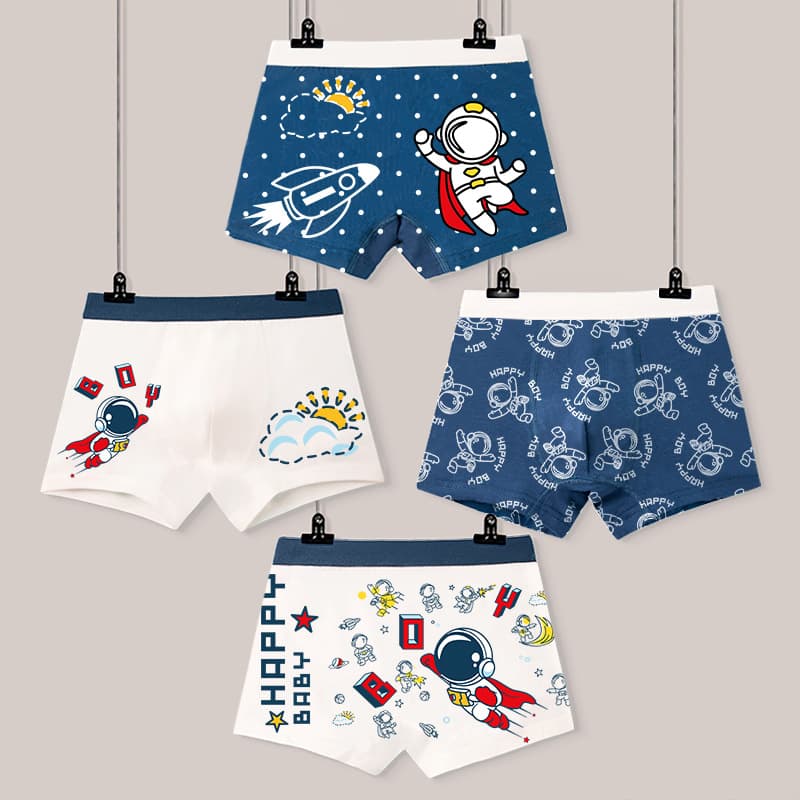 Summer Children's Underpants Class A Pure Cotton Boxer Briefs for Toddlers, Kids, and Teens, Wholesale