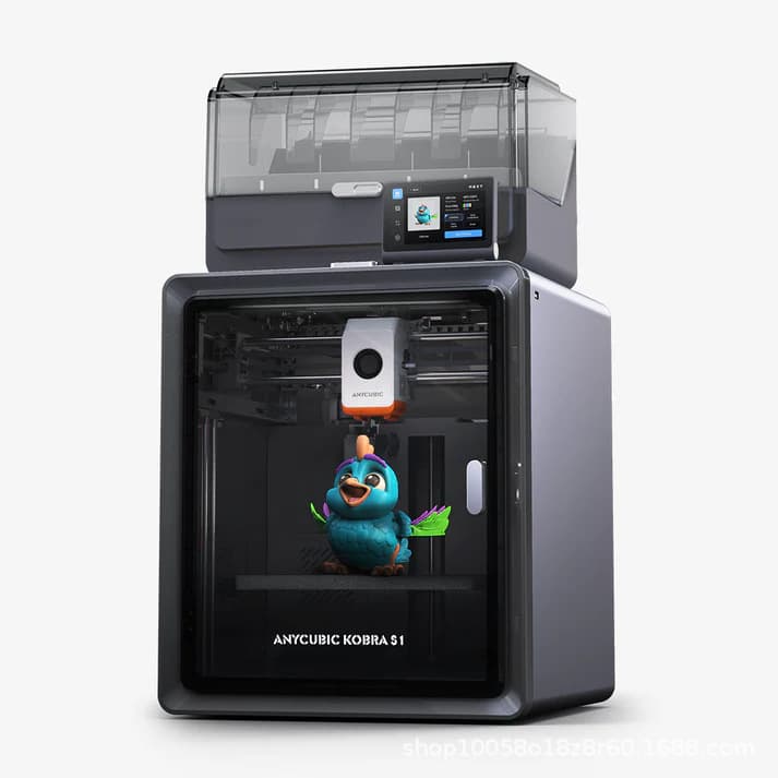 Anycubic S1C Large Format 3D Printer FDM High-Speed Desktop Multi-Color Printer