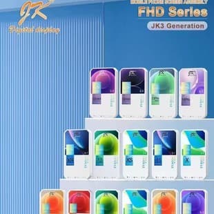 JK Compatible with Apple iPhone XS MAX, XR, 11, 12, 13, 14, 15, PRO MAX, PLUS Screen Assembly