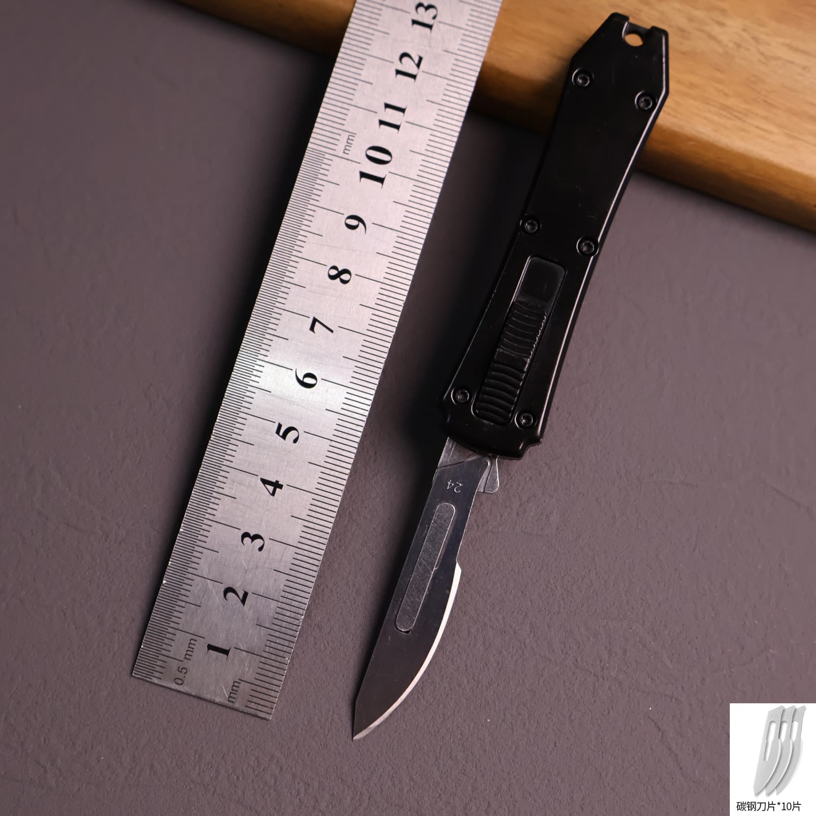 Utility Knife Portable Express Box Cutter Outdoor Fruit Knife New Folding Knife Practical EDC Candy Knife