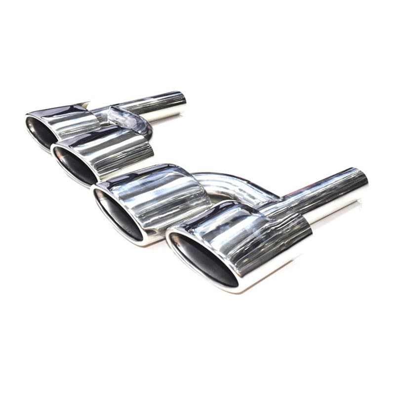 Suitable for Mercedes-Benz exhaust pipe modification W204 C-class C63AMG four-out oval C260C200C300 tail throat