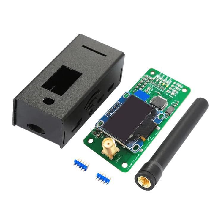Amiyalo version 1.7 UHF and VHF antenna + aluminum shell MMDVM hotspot supports P25 DMR YSF with OL