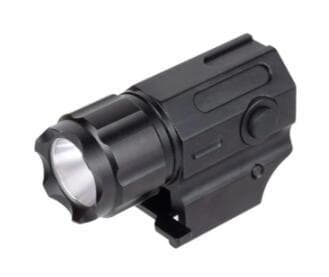 Tactical LED Nylon 1W Mini Flashlight White Light Ultra-Light High Brightness 20mm Flashlight