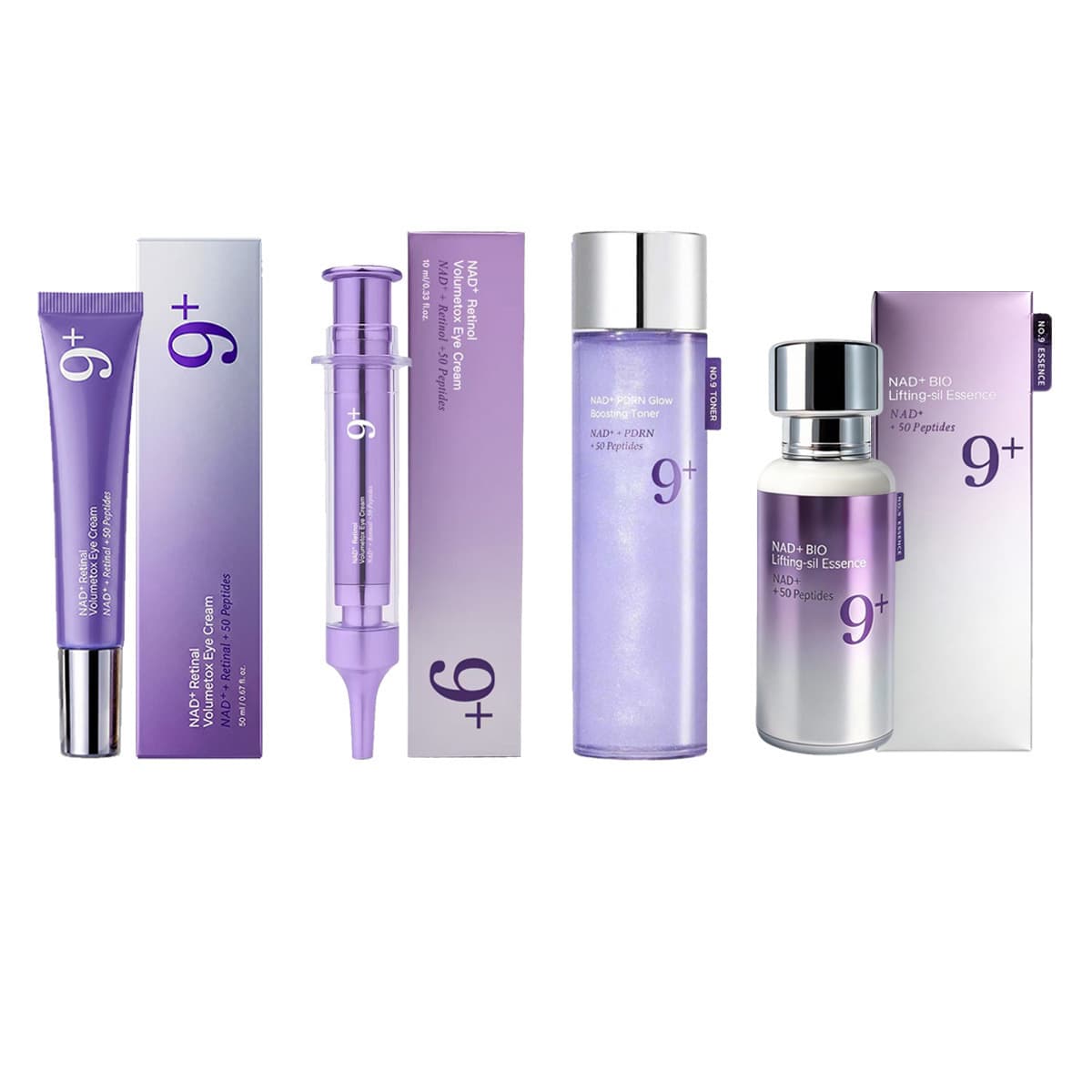 Source Hot-Selling 9+ Similar NAD+ PDRN Glow Boosting Toner Hydrating Moisturizing Glass Skin Essence