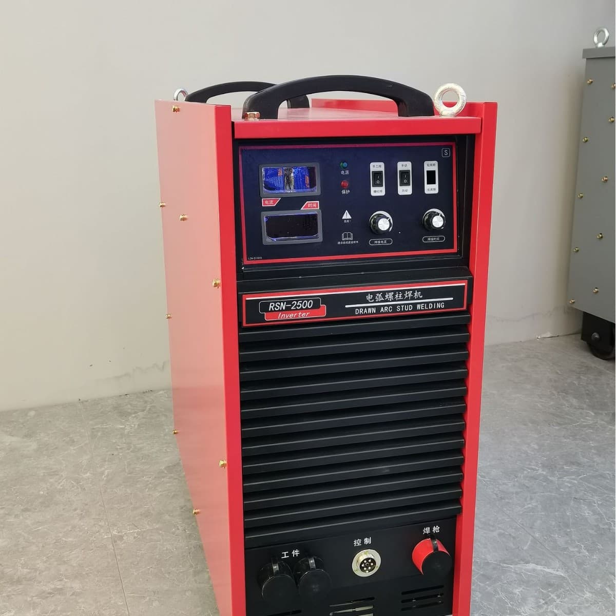 Steel Structure Heavy-Duty Stud Welder RSN2500, Arc-Type Three-Phase 220V, Export Welder