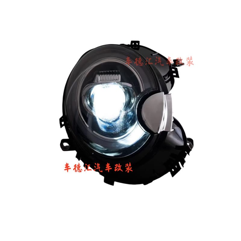 For BMW Mini R56 Upgrade Full LED Dual-Color Headlight Beam Light Turn Signal Light