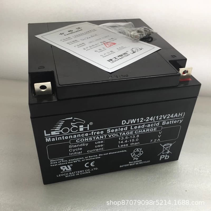 Leoch Battery DJM12V24 38 65 100AH for Data Center DC Panel UPS/EPS Power Supply