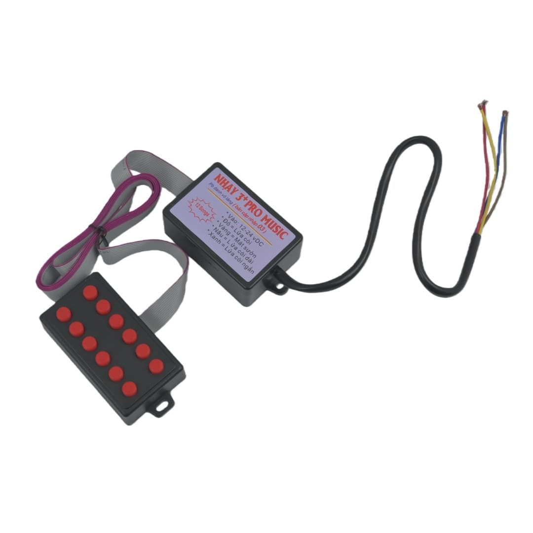Vietnam Best-Selling 10-Tone 12-Tone Car Horn Multi-Tone Horn 10-Tone Controller Ten-Button Horn Control