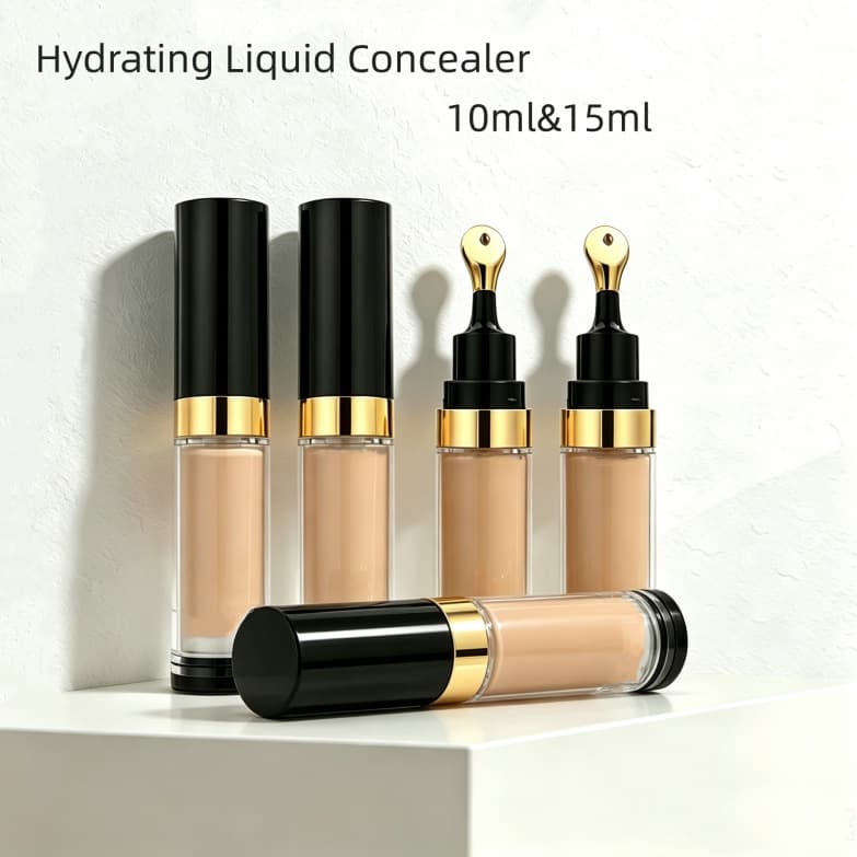 Cross-border Concealer Liquid No-logo Super Concealer Strong Cover Spots Moisturizing Concealer Cream Export Cosmetic Custom Cosmetics