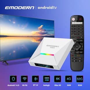 Factory Cross-border New S905X5M Set-top Box 4GB 32GB Dual-band 8K HD Android 14 Export TV Box