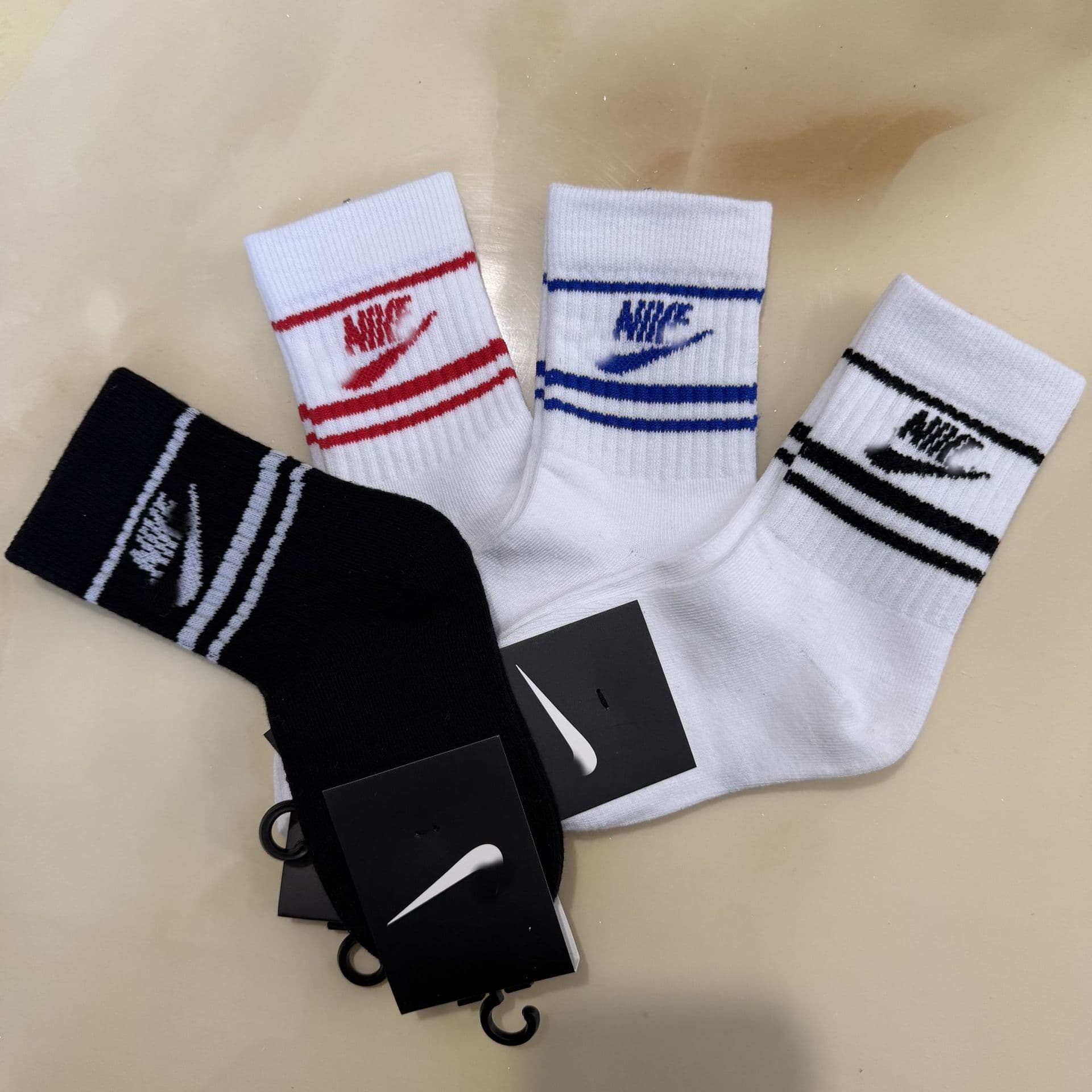 Children's High-Top Cotton Socks, Sports Casual Versatile Fashionable Breathable Sweat-Absorbing for Large, Medium, and Small Kids, Boys and Girls, Drop Shipping