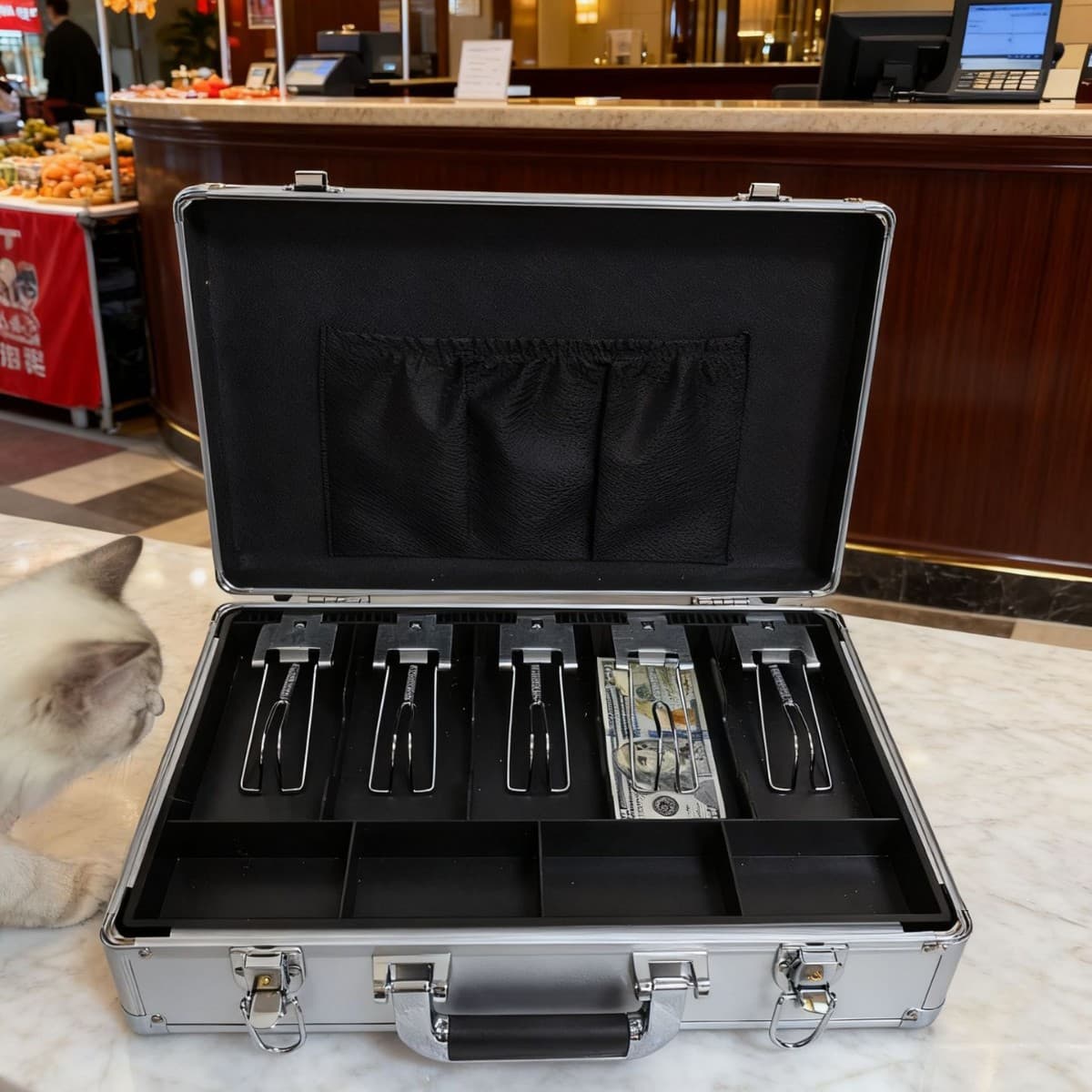 Portable collection boxes, aluminum alloy testing instrument cases, toolboxes, vehicle-mounted aluminum cases, handheld aluminum cases.