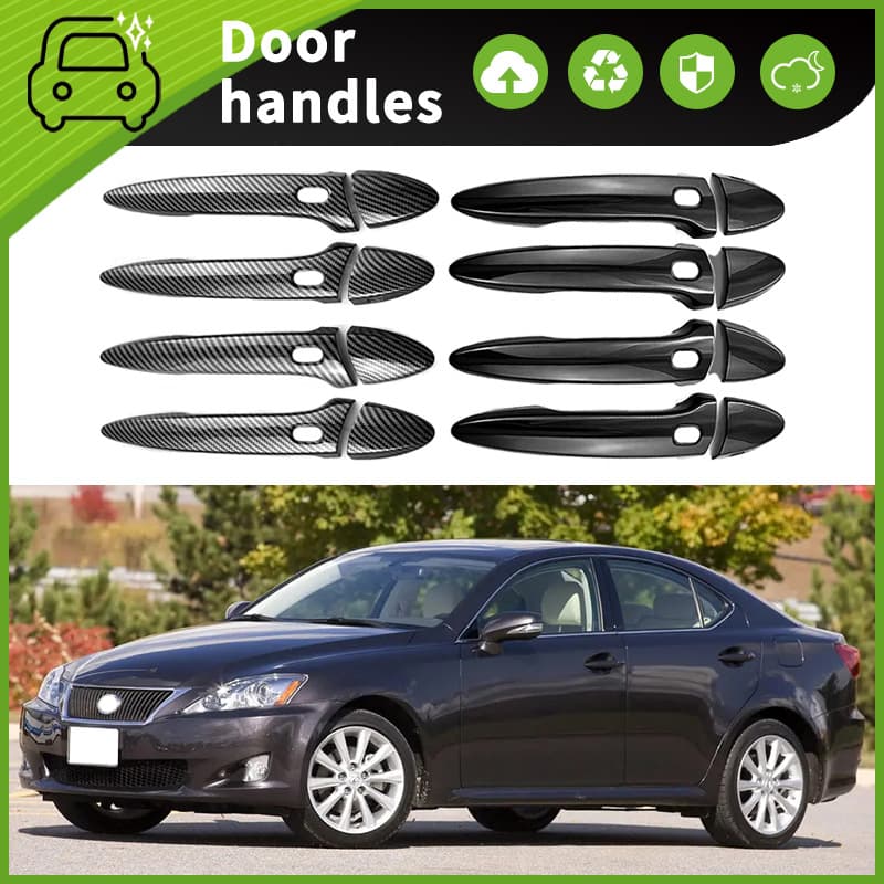 Lexus IS250 IS300 XE20 Door Bowl Pull Handle Decoration Modification Suitable for 05-13 Models ABS Material Standard Size