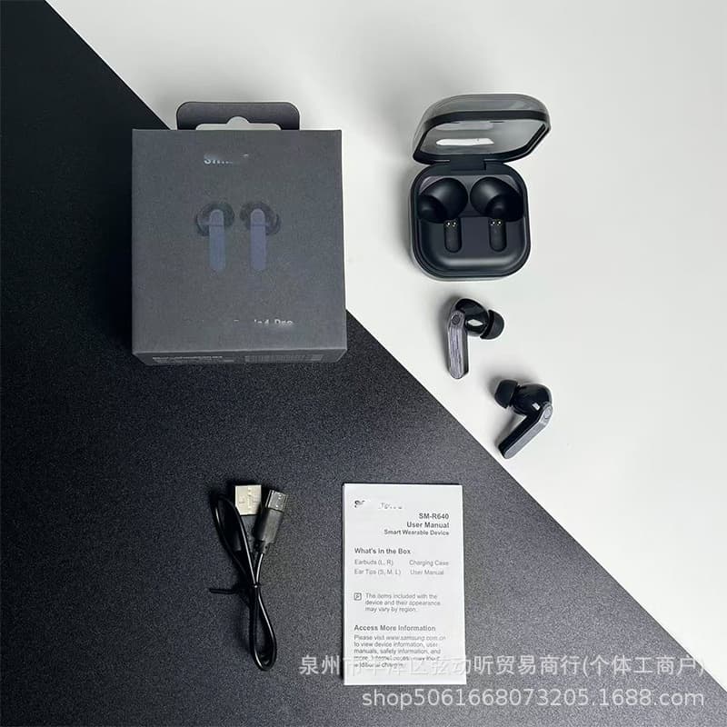 Cross-border New TWS In-Ear R640 Galaxy Buds4 Pro Wireless Bluetooth Earphones with Charging Case