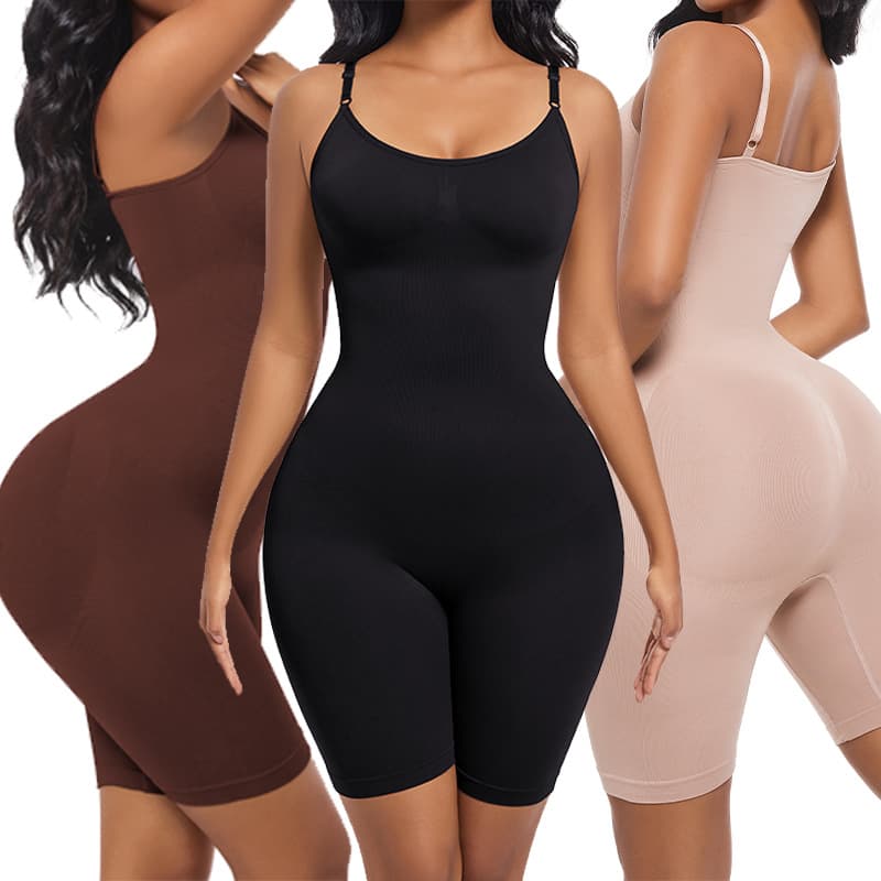 Postpartum Shapewear Bodysuit Women's Tightening Waist Hip Lifting Tummy Control Seamless Nylon Fabric Four Seasons Universal