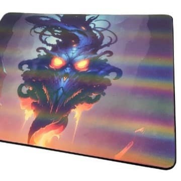 Rainbow Coated Mouse Pad, CS:GO Gaming Pad, FPS Table Mat, CS Soft Pad, 40*45mm, POLO
