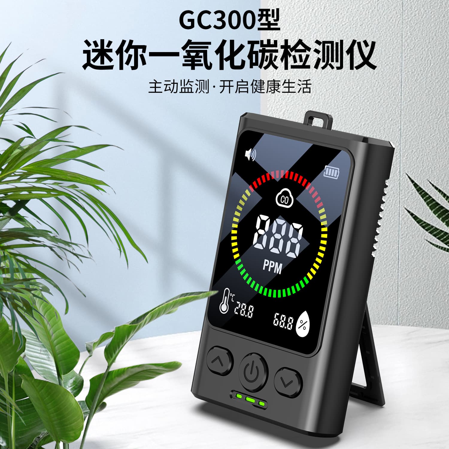 Industrial Carbon Monoxide Detector on Amazon, Indoor CO Gas Detection Alarm, Outdoor Air Quality Monitor