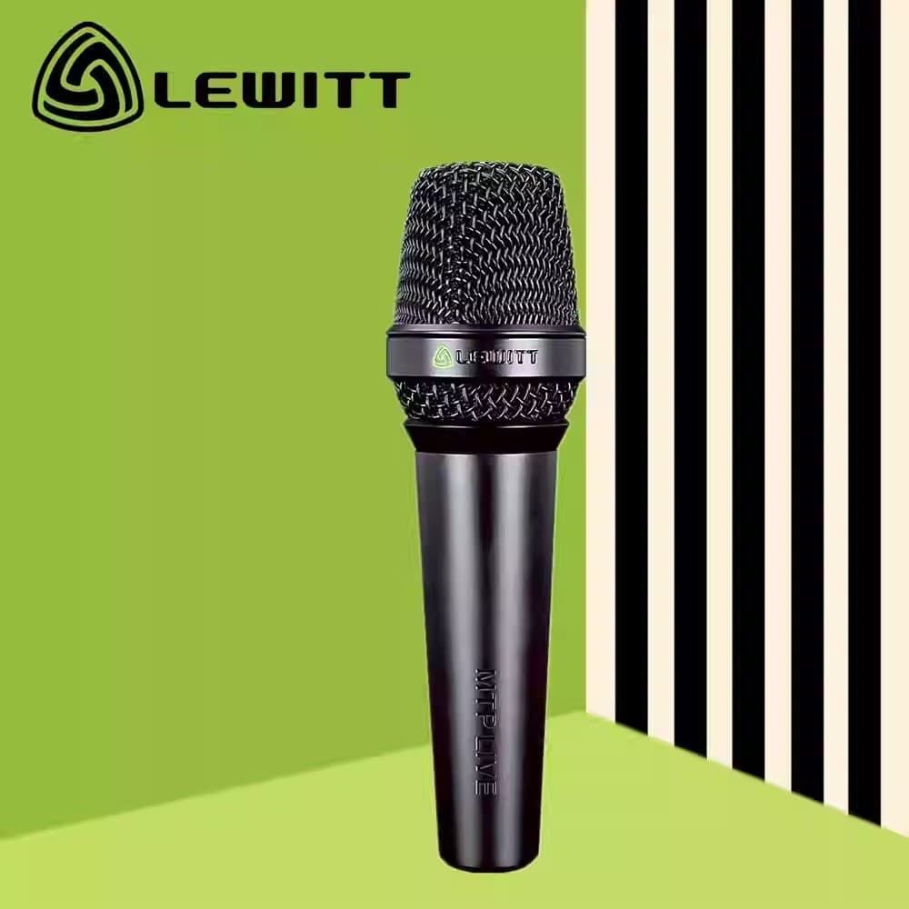 LEWITT MTP Live Handheld Condenser Microphone for Live Streaming, KTV, Recording, and Performance Professional Wired Microphone