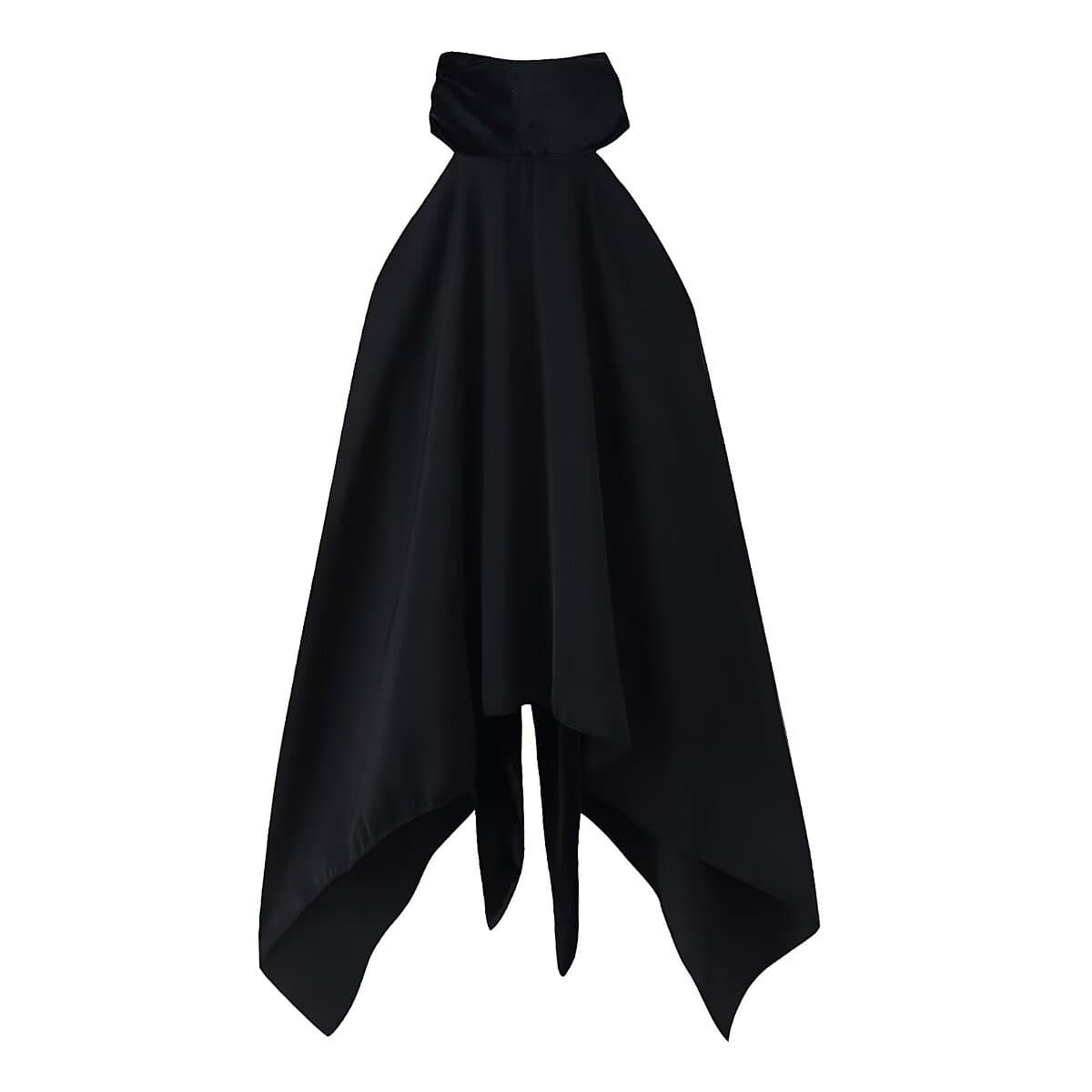 European and American Style Amazon AliExpress Hot-Selling Fashionable Versatile Spliced Scarf Collar Halter Top