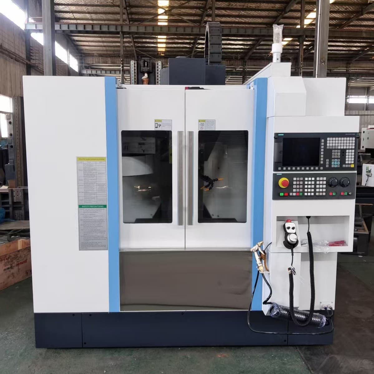 VMC450 Small CNC Machining Center, 3-Axis Linear Guide, Siemens System