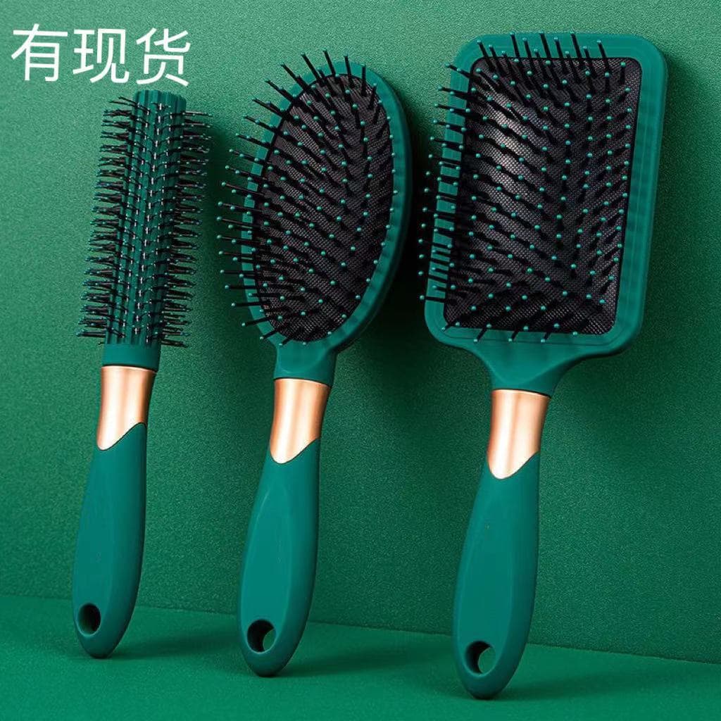 RHOS Air Cushion Comb for Women and Men, Scalp Massage Comb with Air Cushion, Large Board Hair Styling Comb for Home Use, Long Hair Detangling Comb