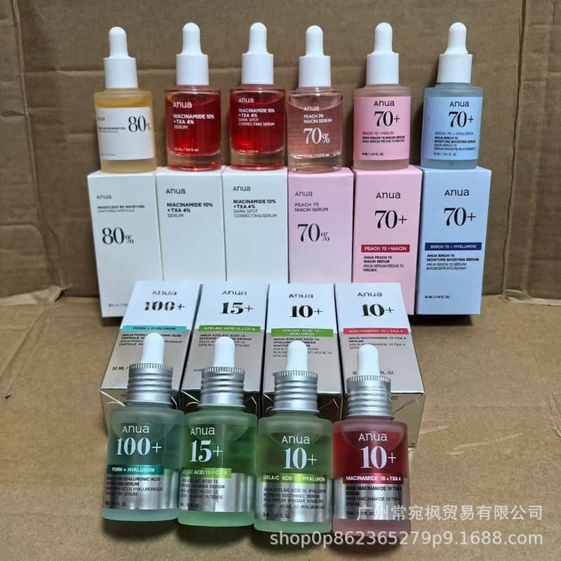 Peach 70% Niacinamide Serum Essence Toner Essence 30ml Houttuynia Cordata Quercetin Facial Cleanser