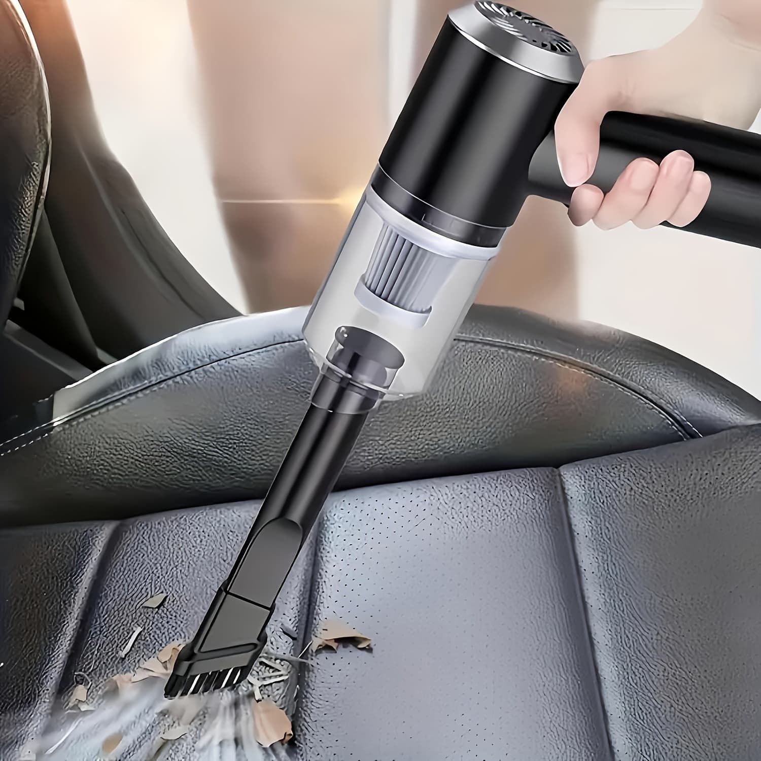 2025 New Cross-border Drop Shipping 4000Pa Dual Turbo Motor Cordless Handheld Vacuum Cleaner