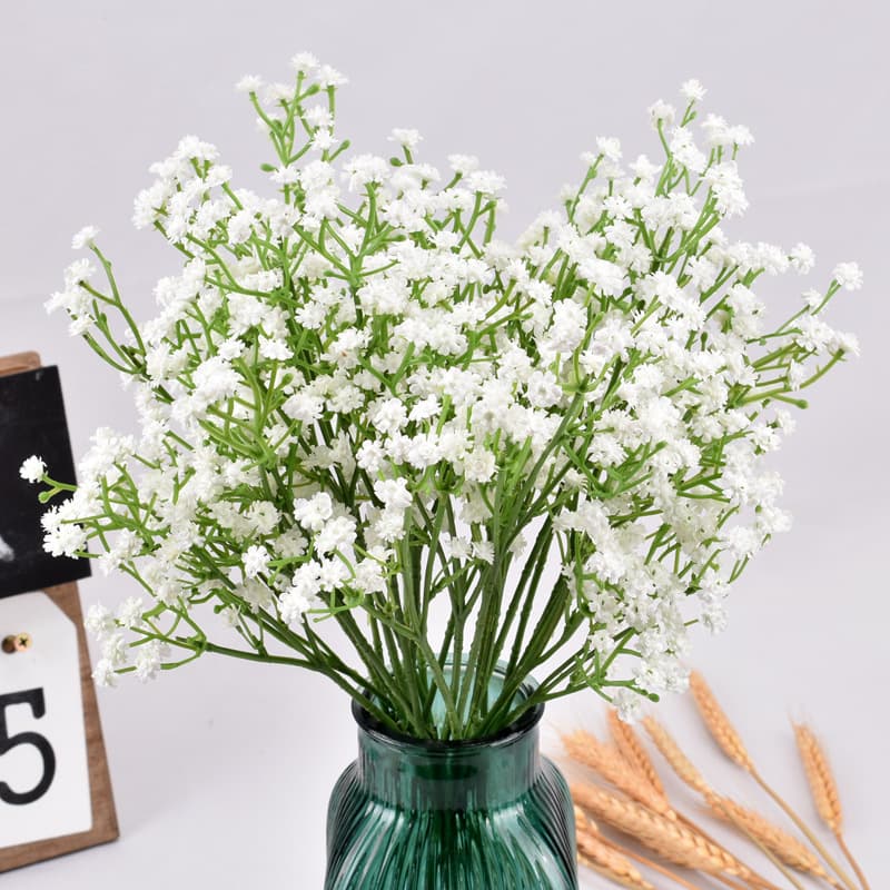 Artificial Baby's Breath Flowers for Living Room Hotel Decoration Plastic Flowers Table Decor Wedding Bouquet