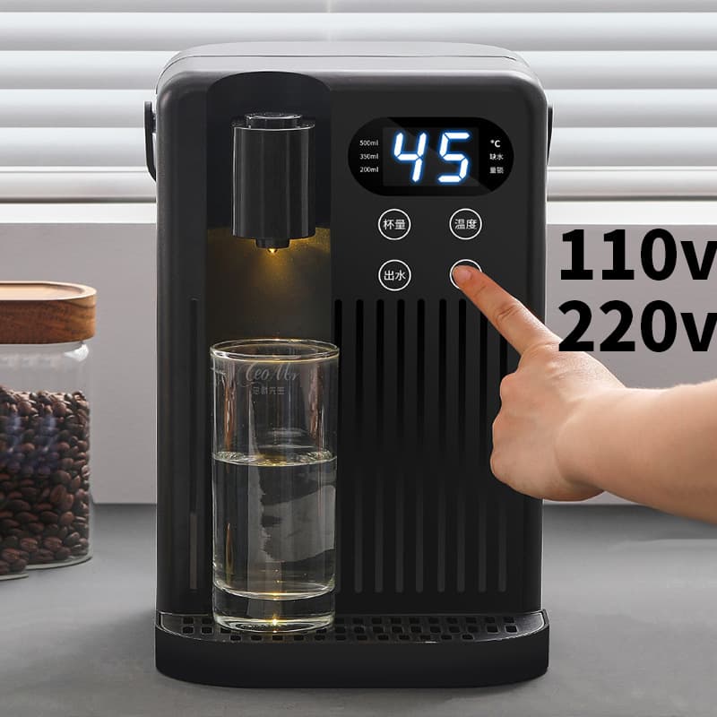 110V/220V Instant Hot Water Dispenser, 3L, Tabletop, Household, Temperature-Controlled Electric Kettle (US Standard, Taiwan)