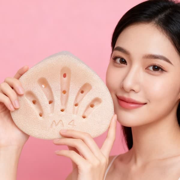 Silicone Prosthetic Breast Straight Large Hole Full Hole Post-Surgery Special Prosthetic Breast Breathable Full Hole Prosthetic Breast