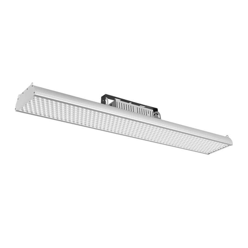 200W Badminton Hall Light Anti-glare LED Basketball Court Light, Long Pendant Light, Industrial Workshop Lighting