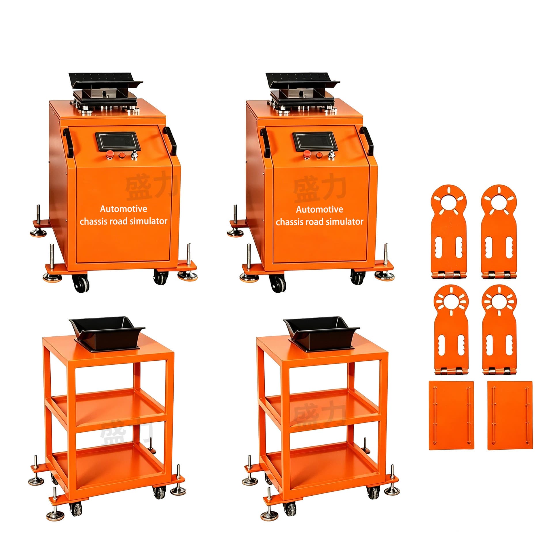 Wholesale Automotive Chassis Noise Detector Shake Machine Suspension Chassis Road Simulator Vibration Test Bench Simulated Driving