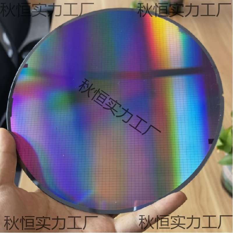 SMIC CPU Wafer Photomask Integrated Circuit Chip Scrap Silicon Wafer for Teaching and Testing