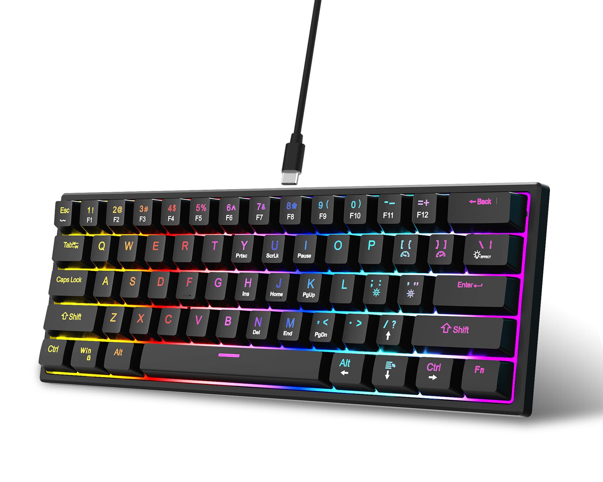 Factory Stock K98 True Mechanical Keyboard Blue Switch Red Switch Wired Dual-Color Injection Molded Dye-Sublimation Keycaps Gaming Peripheral