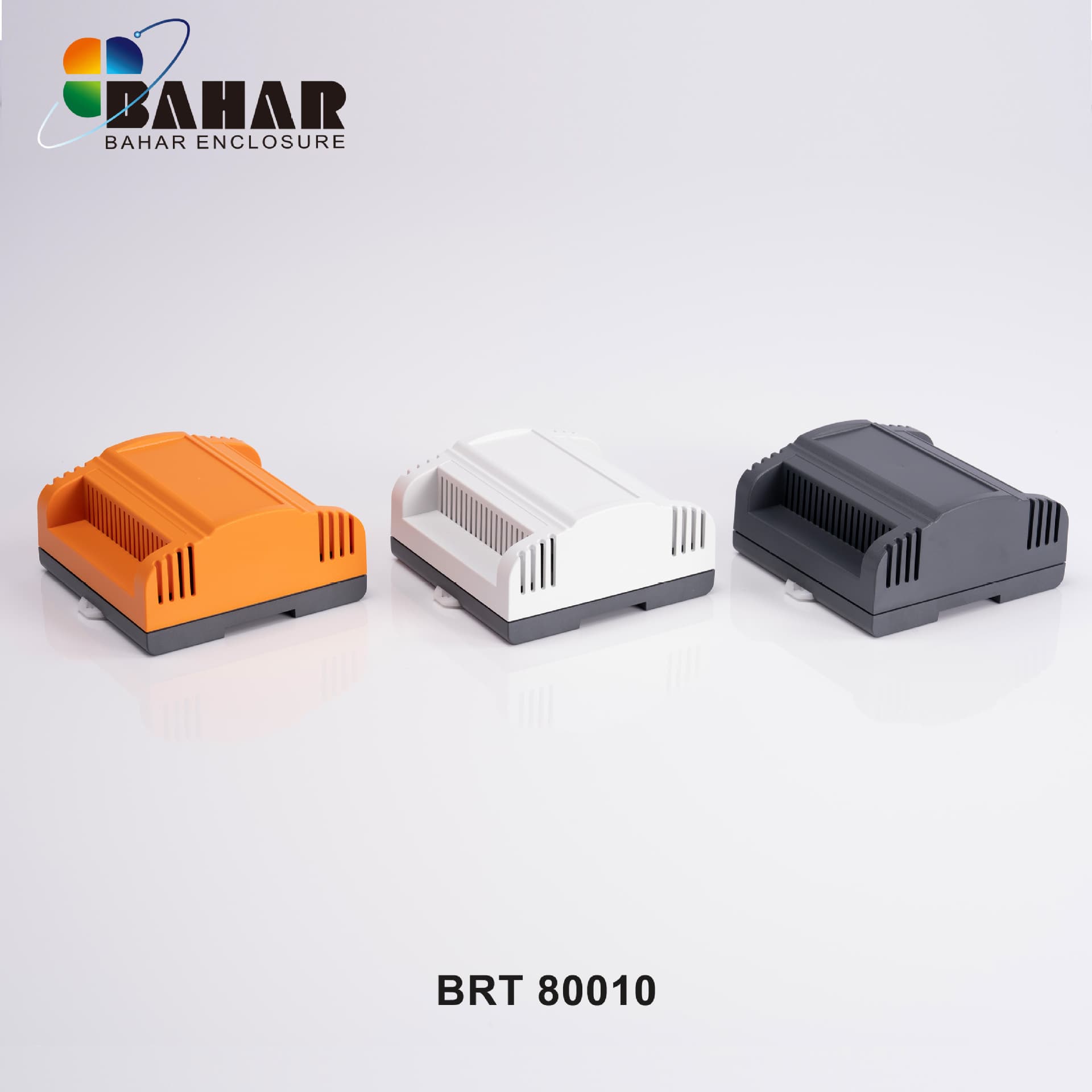 PLC Control Switch Relay Box Flame-Retardant Material Industrial Control Box DIN Rail Contactor Enclosure BRT80010