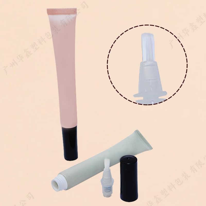 Nail Polish Tube Packaging Factory, Brush-On Gel Polish 15ml 10g 8ml, Soft Tube with Brush, Even Application, Aluminum-Plastic Tube