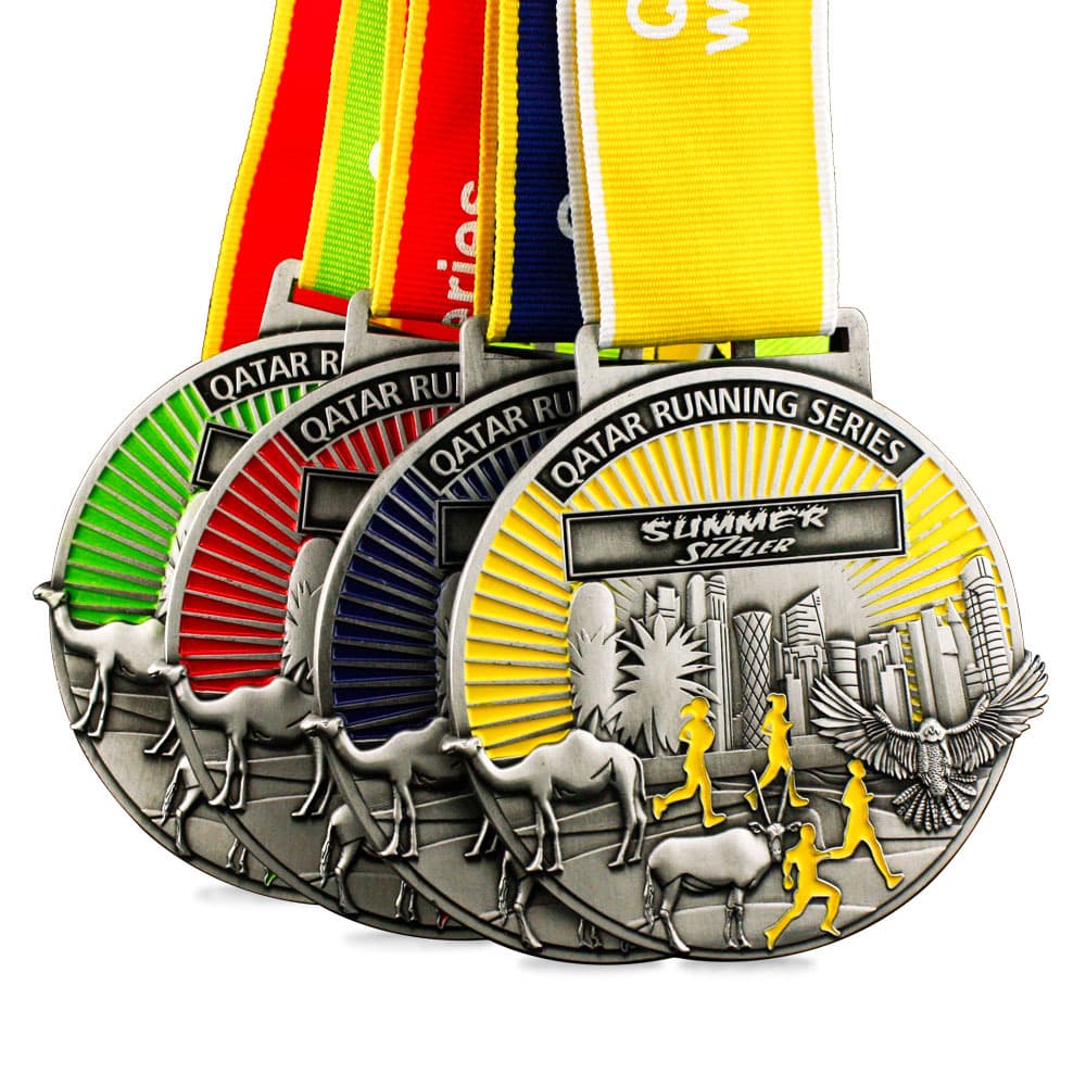 Medal and Badge Customization for Marathons, Running Competitions, Sports Event Badges