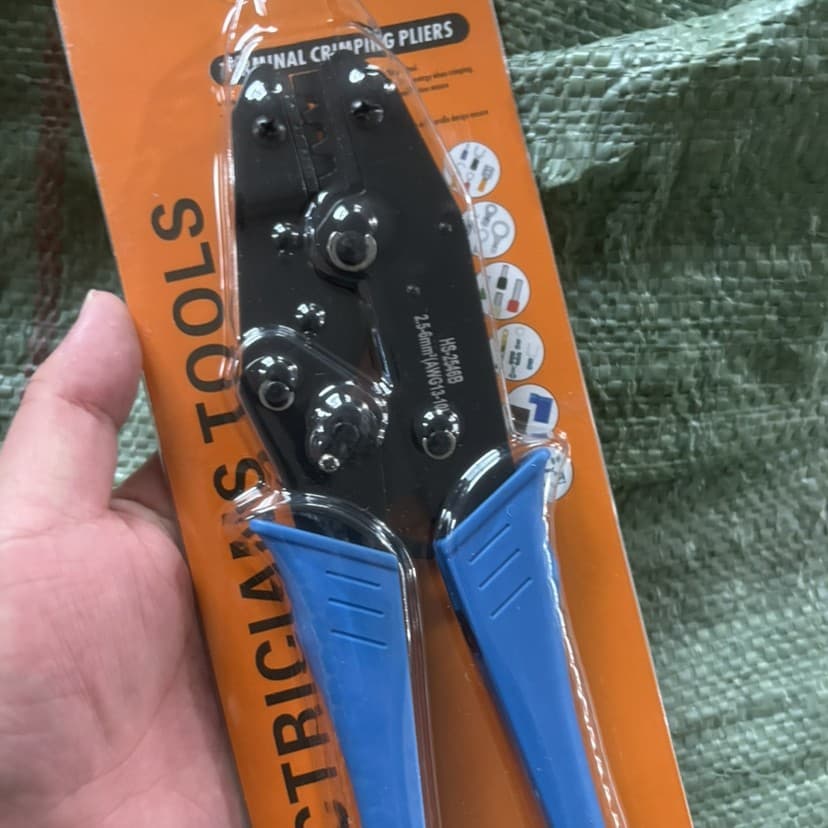 HS-2546B Pliers Crimping Dedicated for MC4 Photovoltaic Terminals