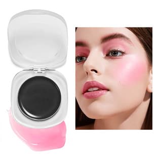 New Magic Temperature-Changing Blush Cream Black Color-Changing Rouge Cream No Logo Lip & Cheek 2-in-1 Cross-Border