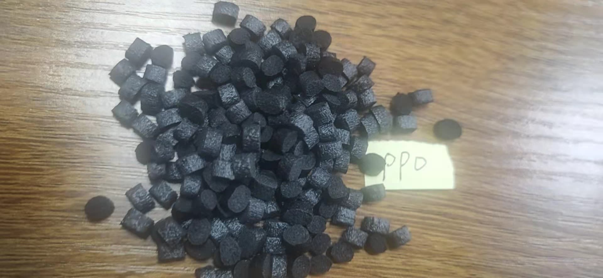Supply of black PPO reinforced pellets with impact strength around 8.