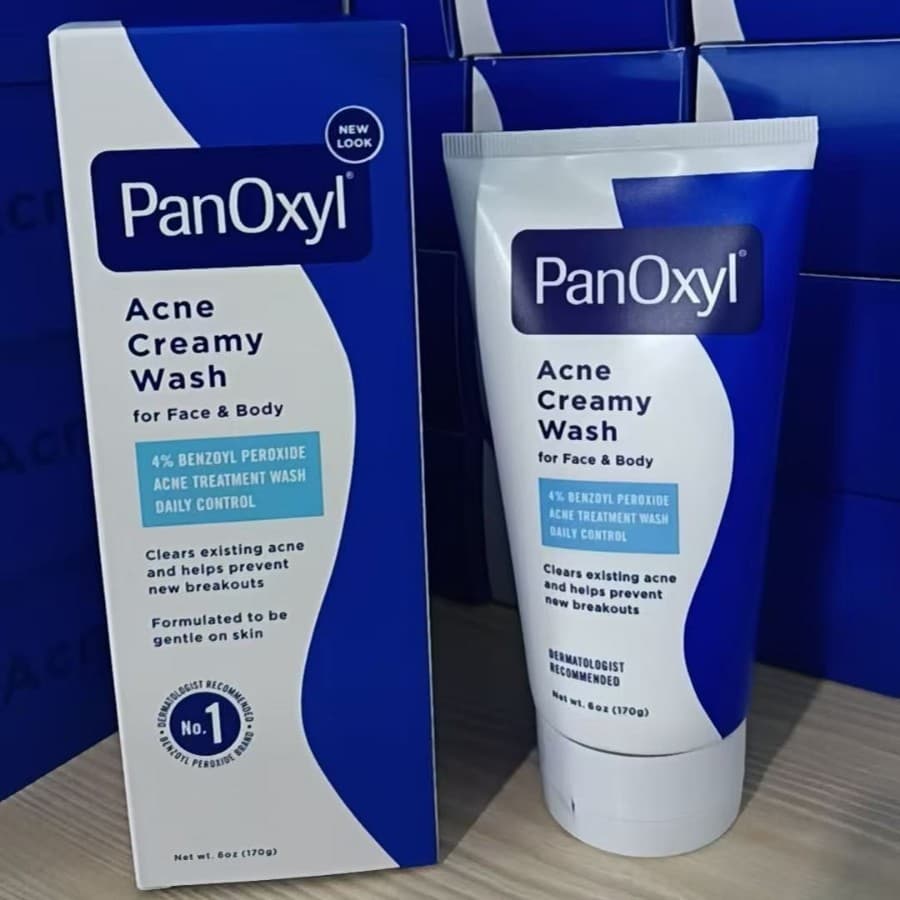 Cross-border New PanOxyl 4% Acne Foaming Cleanser Benzoyl Peroxide Amino Acid Oil Control New Version