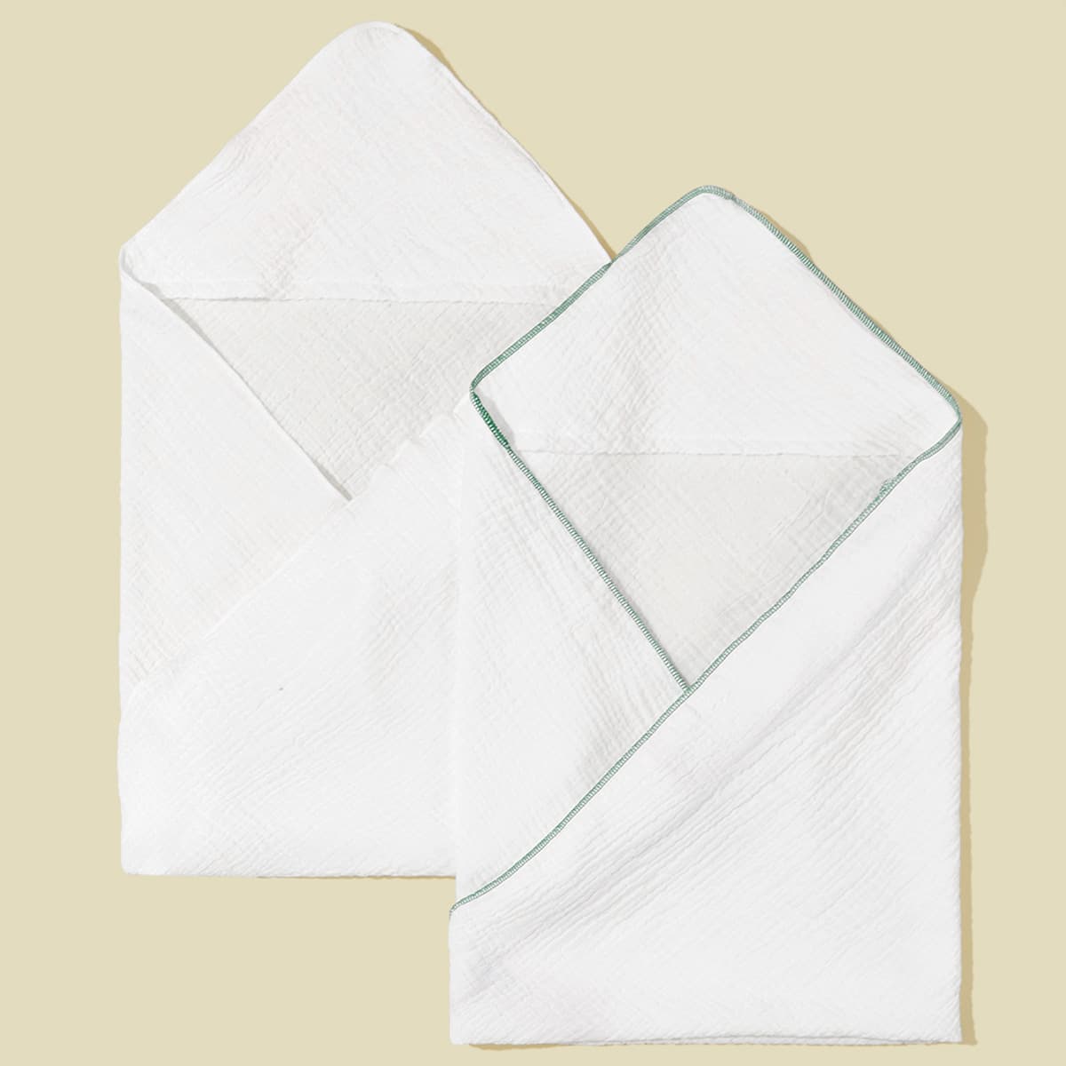 Cross-border Amazon Baby Hooded Bath Towel Pure Cotton Bath Towel Baby Swaddle Blanket Delivery Room Wrap Baby Cape