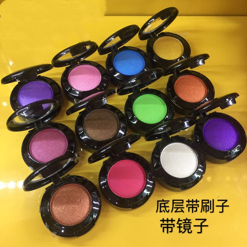 Kindergarten school stage makeup performance adult stage makeup performance monochrome eyeshadow student performance pearlescent eyeshadow palette