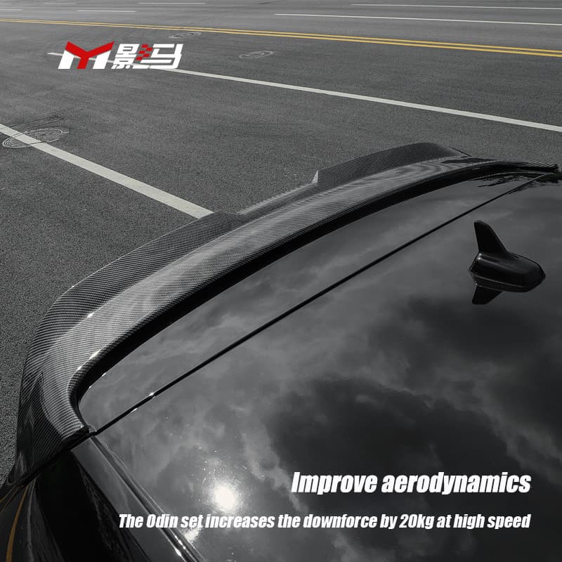 Carbon fiber rear spoiler for Volkswagen Golf 7/7.5 R-Line/GTI modification exterior part GOLF/MK7 roof wing