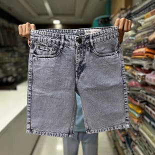 Men's Denim Shorts JEANS New Ripped Five-Point Denim Shorts for Men Wholesale