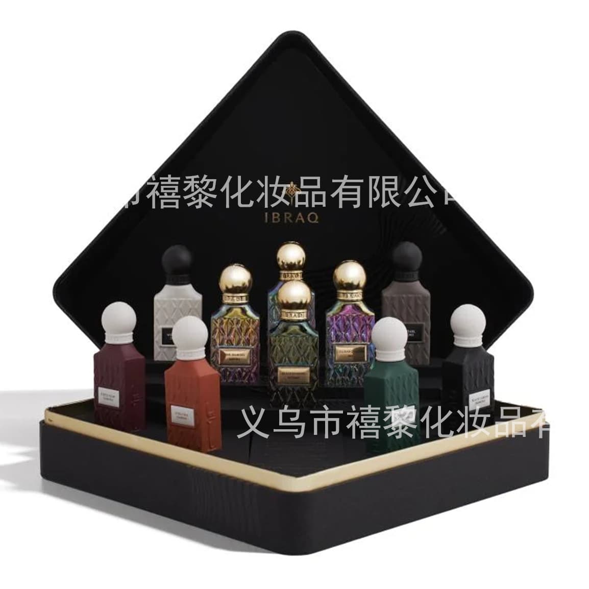 Cross-border new product set IBRAQ 10-piece perfume set Middle East Dubai Vietnam Arabia high-quality foreign trade perfume