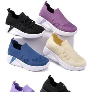 2026 Old Beijing Spring New Children's Sports Shoes, Flyknit Shoes, Breathable Casual Shoes, Export Shoes, High-Volume Shoes