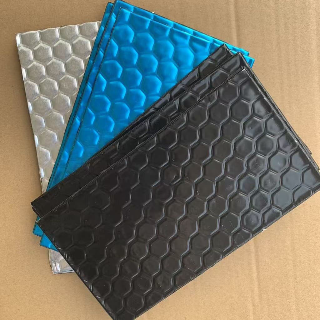 Car Sound Deadening Mat, Soundproofing Cotton, Vibration Damping for Wheel Arches, Four Doors, Full Vehicle, Noise Reduction Sticker, Self-Adhesive